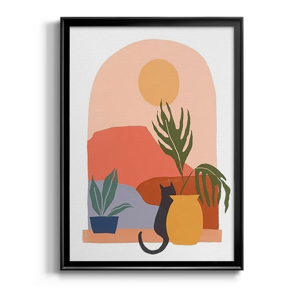 Paper Scene I Premium Framed Print - Ready to Hang