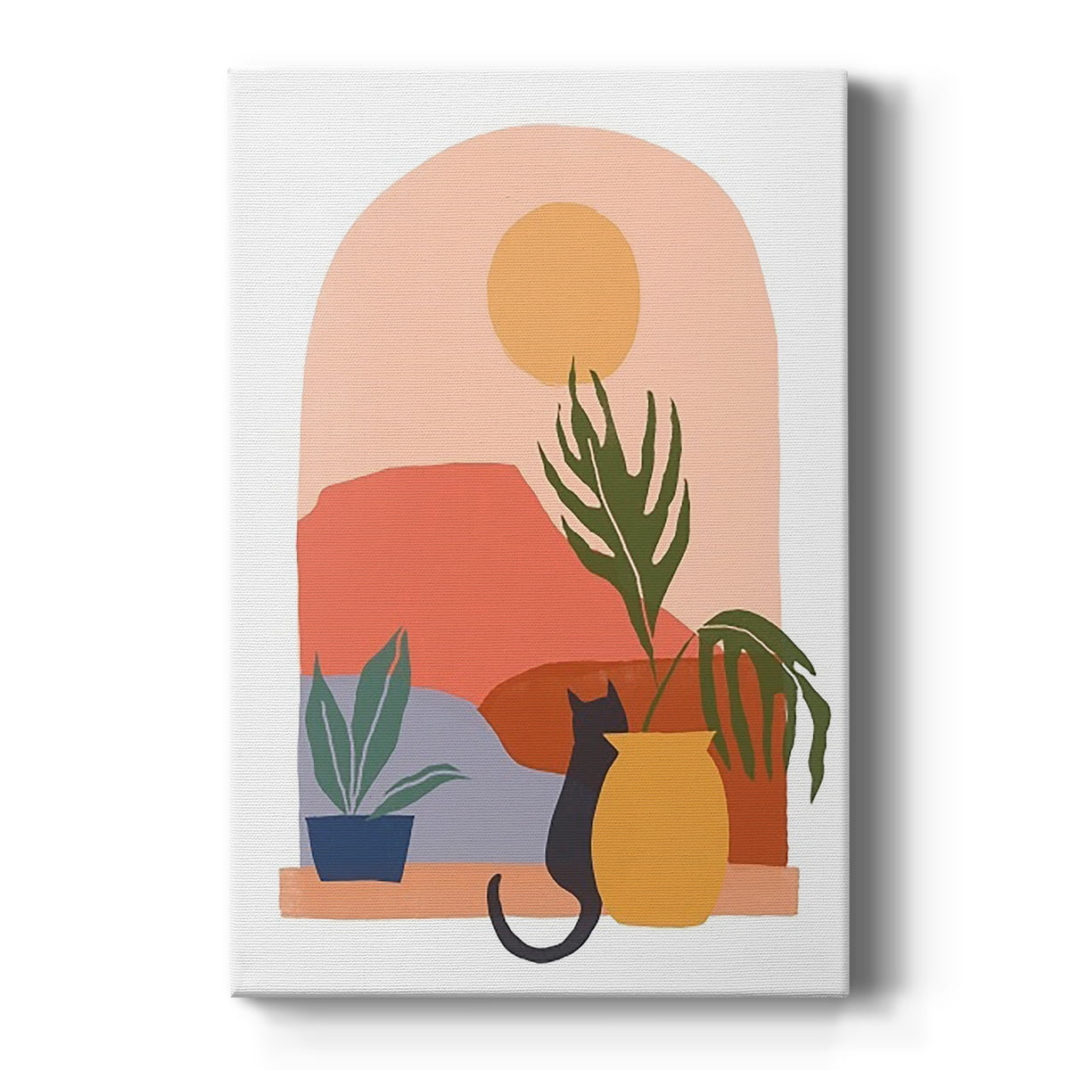 Paper Scene I Premium Gallery Wrapped Canvas - Ready to Hang