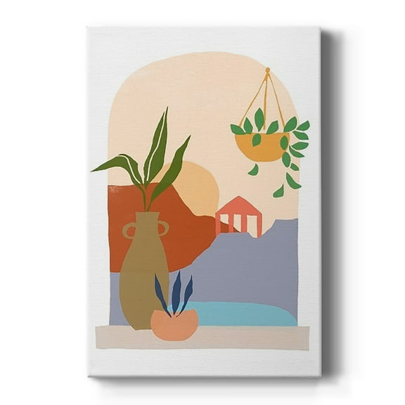 Paper Scene II Premium Gallery Wrapped Canvas - Ready to Hang
