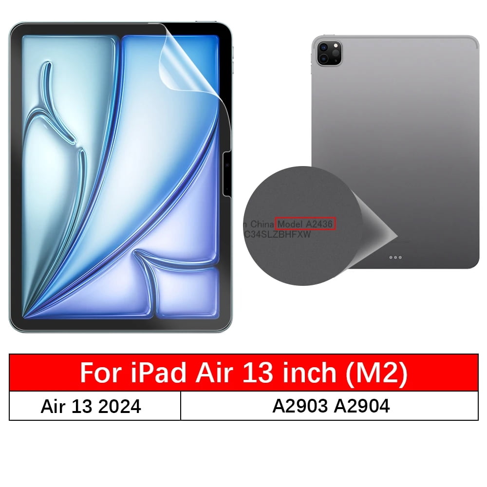 Paper Screen Protector Film For iPad Pro 11 2024 M4 A2837 Pro 13 Matte