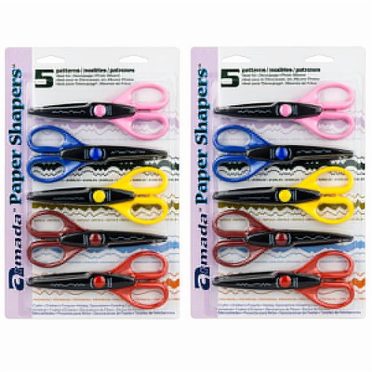 Paper Shapers Decorative Scissors Set, Assorted Color - Set of 2