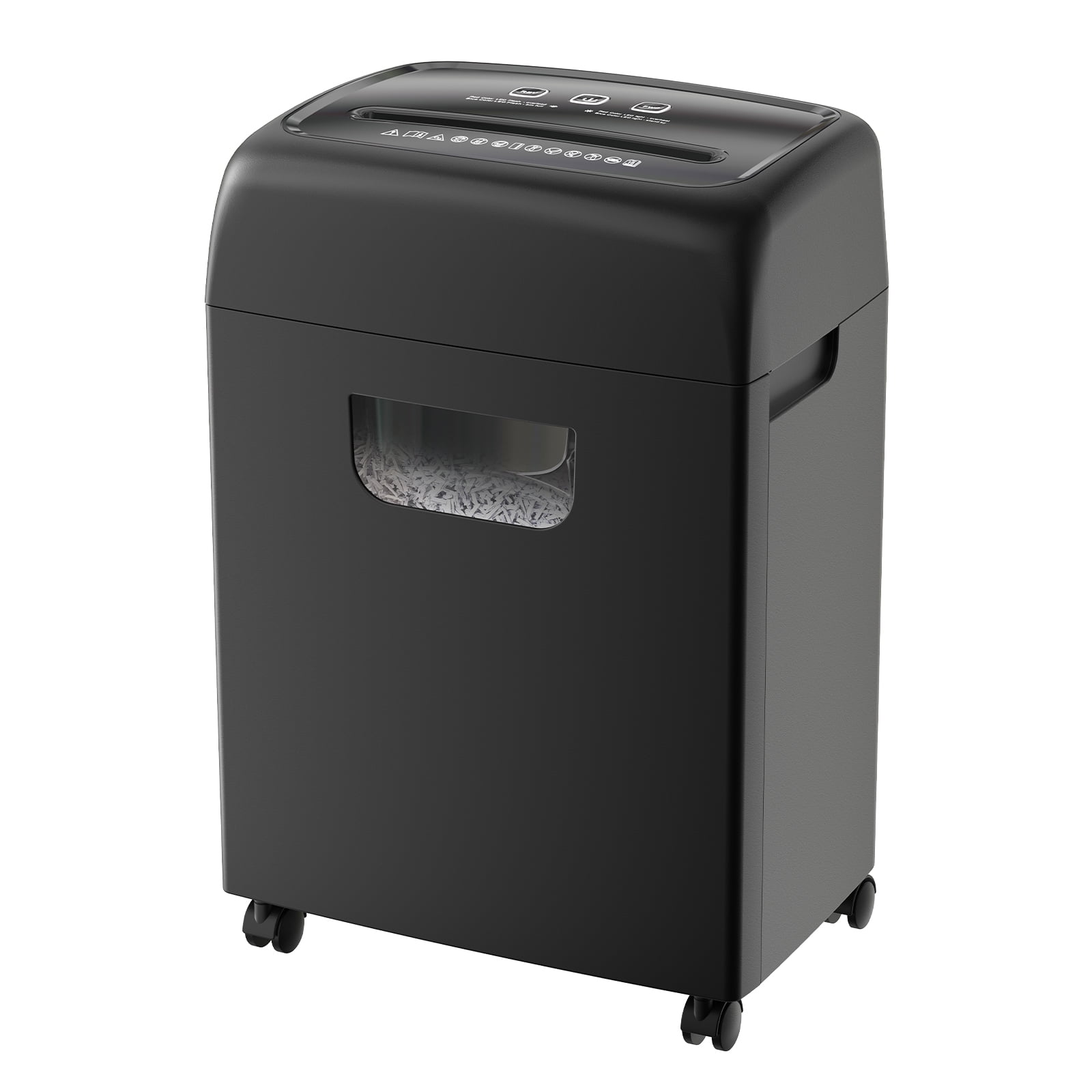 Paper Shredder, 18-Sheet High Security Level P-4 Heavy Duty Paper/Card Shredder for Home Office by 5.28 Gallons Pullout Waste Bin