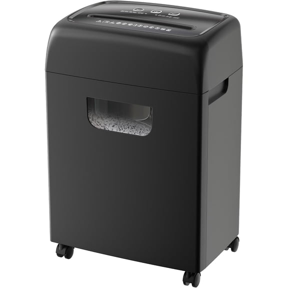 Paper Shredder,18-Sheet P-4 Heavy Duty Paper/Card Shredder for Home Office by 5.28 Gallons Pullout Waste Bin