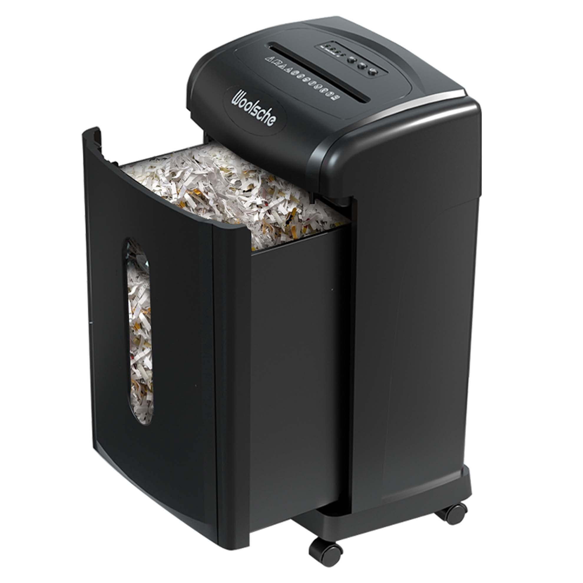 Paper Shredder 19-Sheet Cross Cut - P-4 Security Level, 56dB Operation ...
