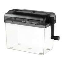 Paper Shredder Mini Portable Home Paper CuttingMachine Manual Shredder FAST UK X3K6