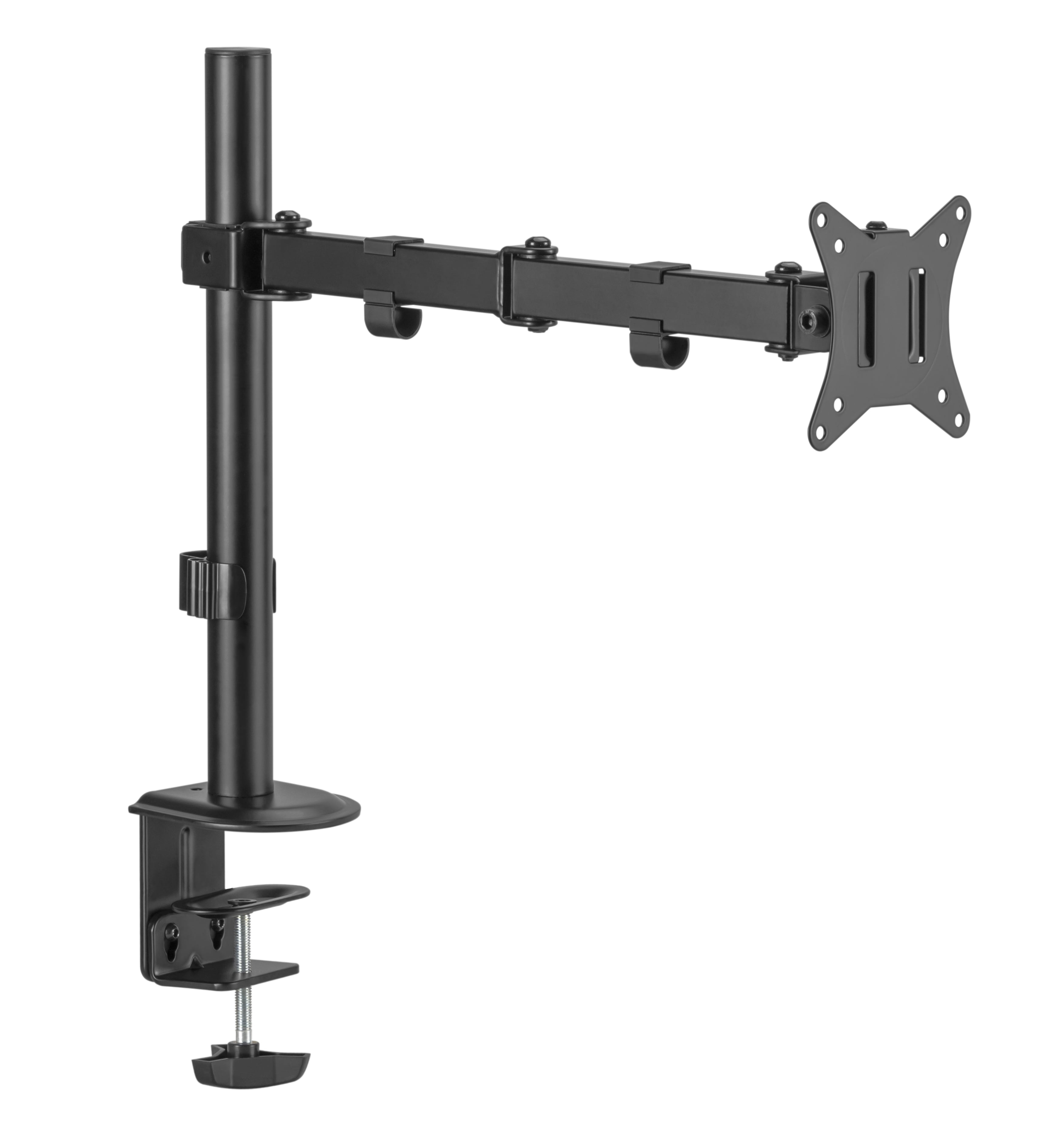Single-Monitor Steel Articulating Monitor Mount For most 17”-32” monitors
