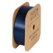 Paper Source Satin Ribbon - Night, 1" x 10 yds