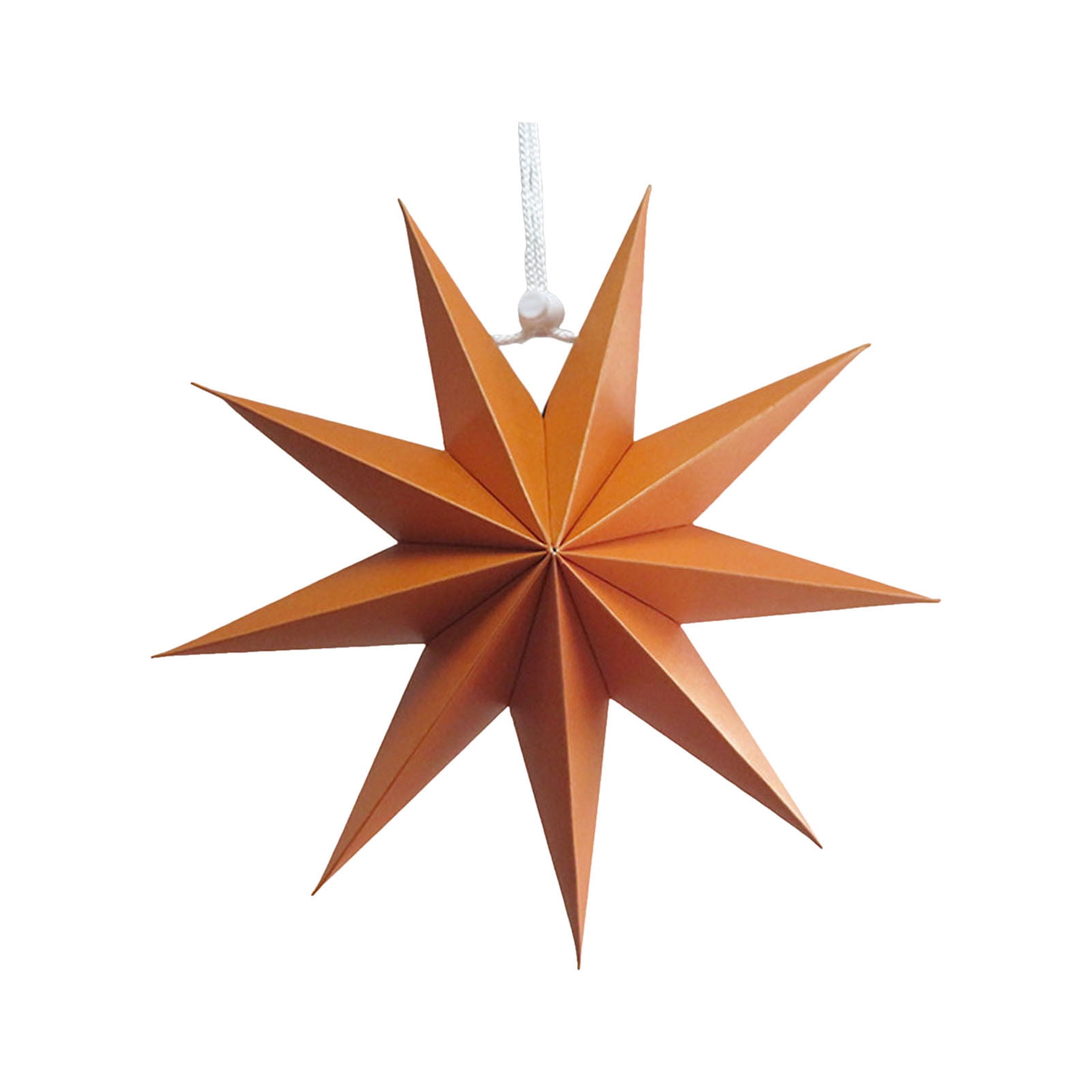 Stra Paper Paper Star Lantern 12 Inch Folding Hanging Christmas Decoration for ...
