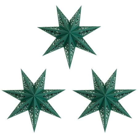Paper Star Pendant Light Cover With Precisions Cut Bedroom Living Room Decors