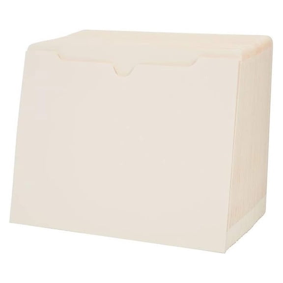 Paper Stock File , Letter Size, 2Inch Expansion, Durable Manila Construction 50/Box