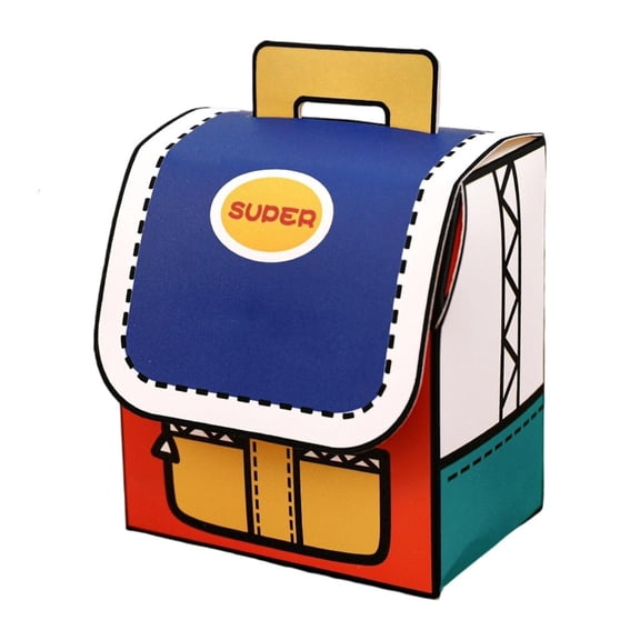 hejhncii Backpack, Handheld Gift Box, Paper Bag, Gift Storage Box