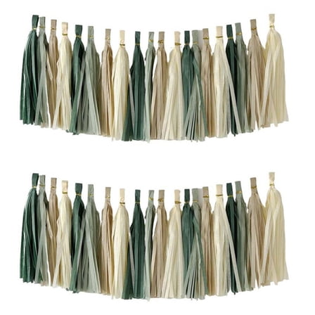 Paper Streamers Colorful Paper Tassels Hanging Decoration for Wedding Birthday