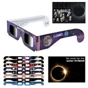 LTTVQM Paper the Sun is Obscured By the Moon Glasses (6 PACK) 2024 Approved Paper the Sun is Obscured By the Moon Viewing Glasses the Sun is Obscured By the Moon Sunglasses for Kids & Adults