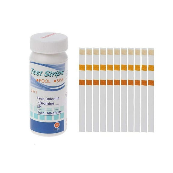 Paper Swimming Pool Test Strips for Comprehensive Water Quality Monitoring of pH, Chlorine, and More