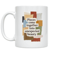 thumbnail image 1 of Paper Tear Collage Art - Art Enthusiast - 11 oz Ceramic Coffee Mug, 1 of 3