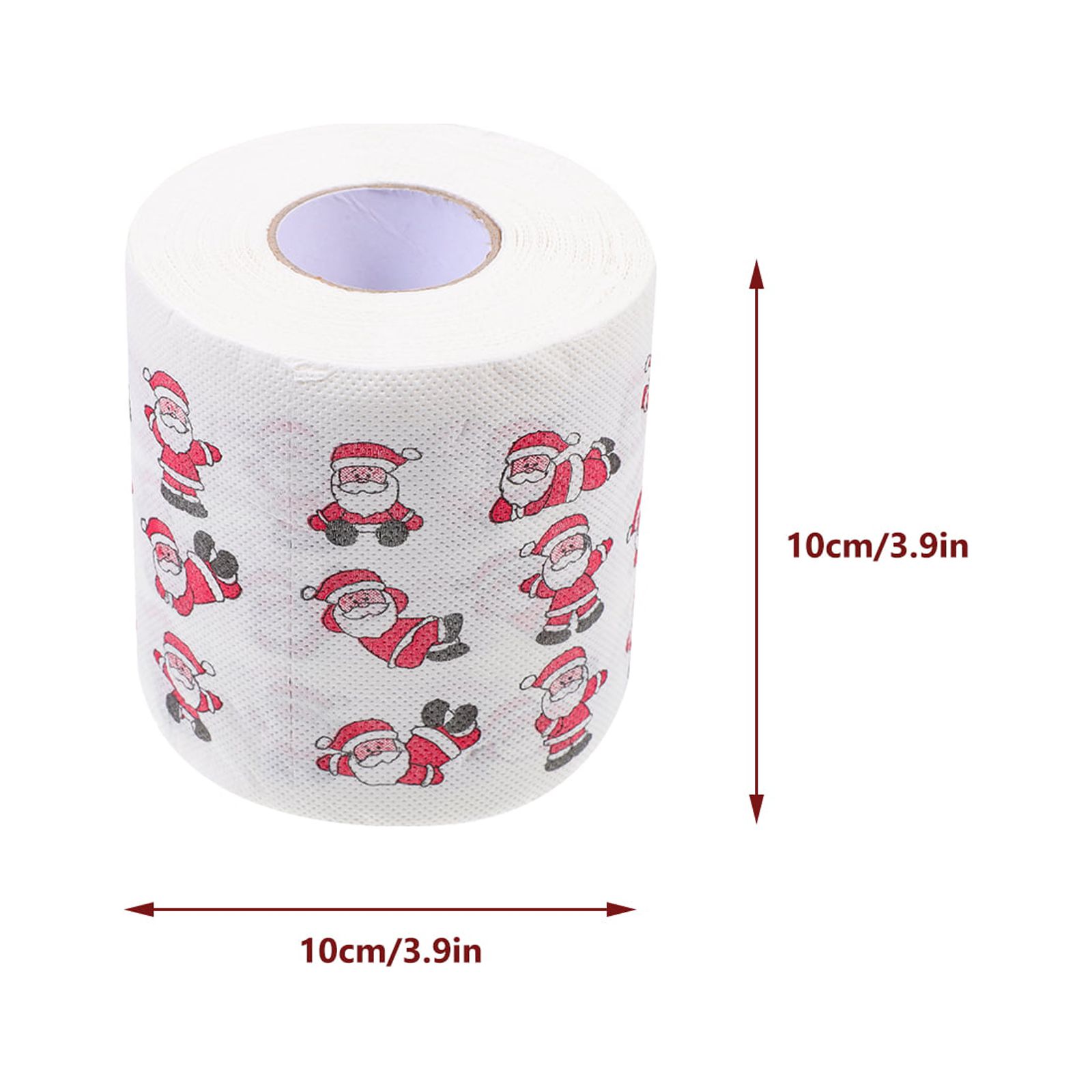 Paper Toilet Napkin Christmas Paper Tissue Xmas Tissue Roll Bathroom