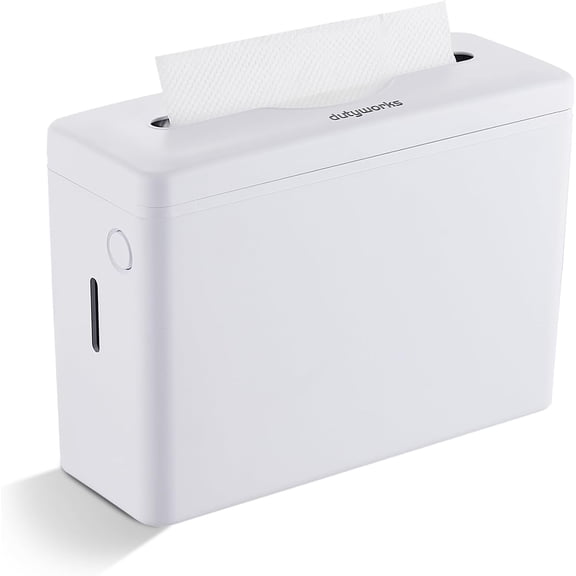 Paper Towel Dispenser Countertop, Large Capacity 200 Sheets, Non-Slip Base, Paper Towel Dispenser Compatible with Multifold, Z-Fold Towels, Ideal for Bathroom, Kitchen & Commercial Use