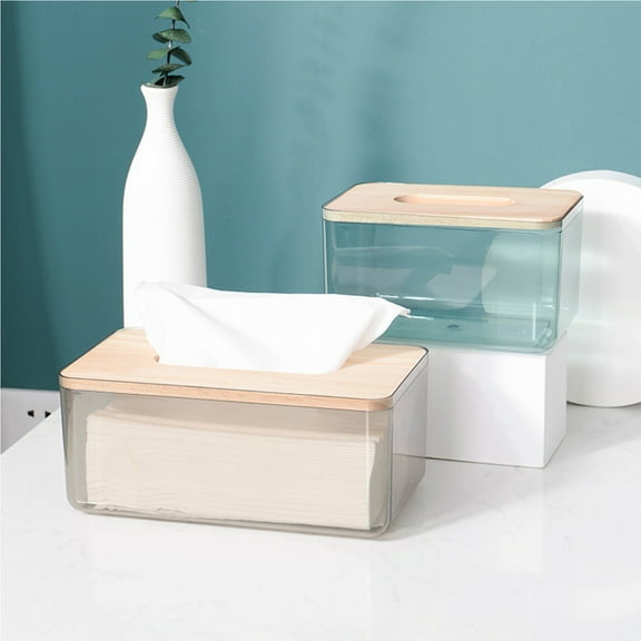 Paper Towel Dispenser,Cover Bedroom Car Tissue Box Bedroom Car Office Cover Counters Toilet Cover Countertops Toilet Box Kitchen Tissue Box Napkin Box Dispenser Wood Tissue Mewmewcat Black L
