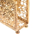 thumbnail image 1 of RENACLIPY Decorative Golden Napkin Holder Set of 4 for Kitchen, Dining Room, Bathroom Tissue Stand 4.3×3.1×6.1in, 1 of 6