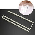 thumbnail image 1 of Paper Towel Holder - Amerteer Under Cabinet Paper Roll Holder Rack, Towel Hanging, White, without Drilling, Kitchen, Bathroom, 1 of 7