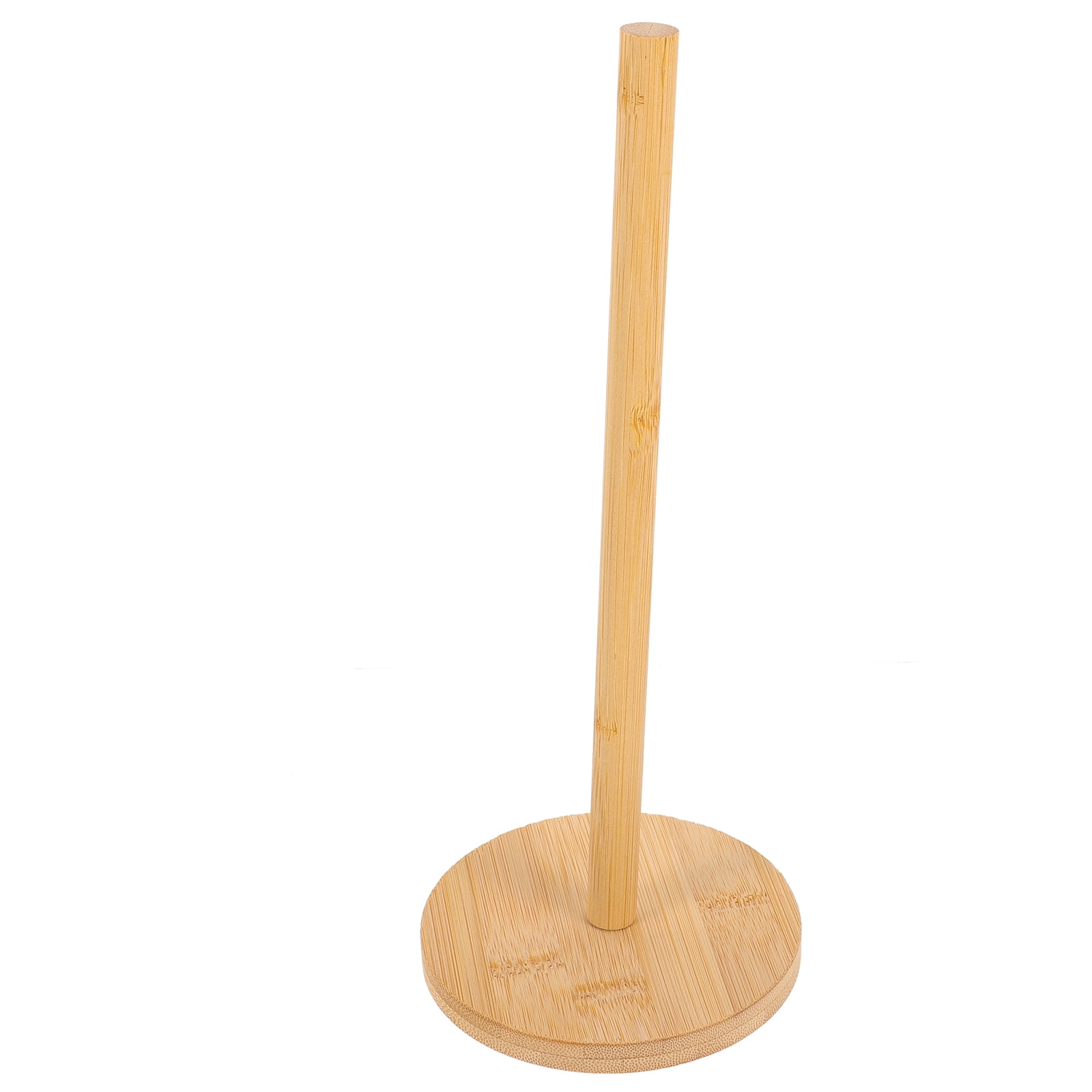 Bamboo Paper Towel Holder Toilet Paper Storage Stand for Bathroom 1 Set - Walmart.com
