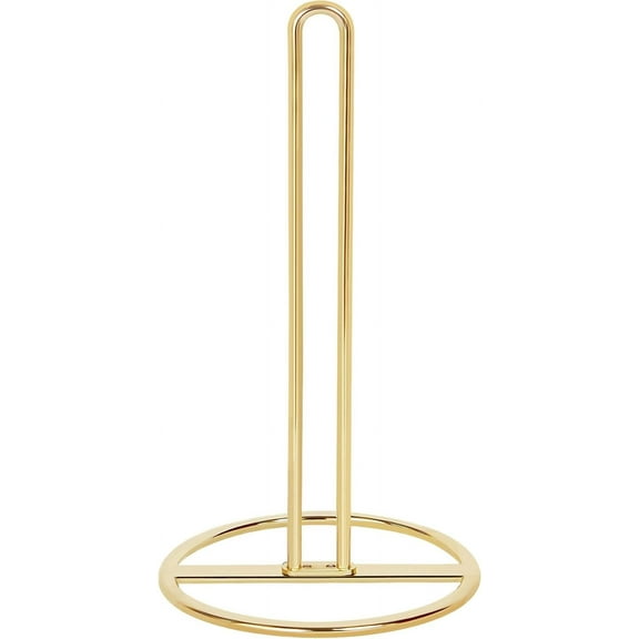 Countertop paper towel holder, kitchen paper towel holder for kitchen organization and storage, paper towel holder for standard and large size rolls