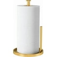 thumbnail image 1 of Countertop paper towel holder, vertical roll holder with non-slip weighted base, stainless steel freestanding kitchen paper towel holder, 1 of 8