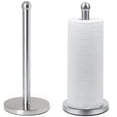 thumbnail image 1 of Paper Towel Holder Countertop, Standing Paper Towel Roll Holder for Kitchen Bathroom, Paper Towel Holder Stand, Stainless Steel Paper Towel Holder, 1 of 5