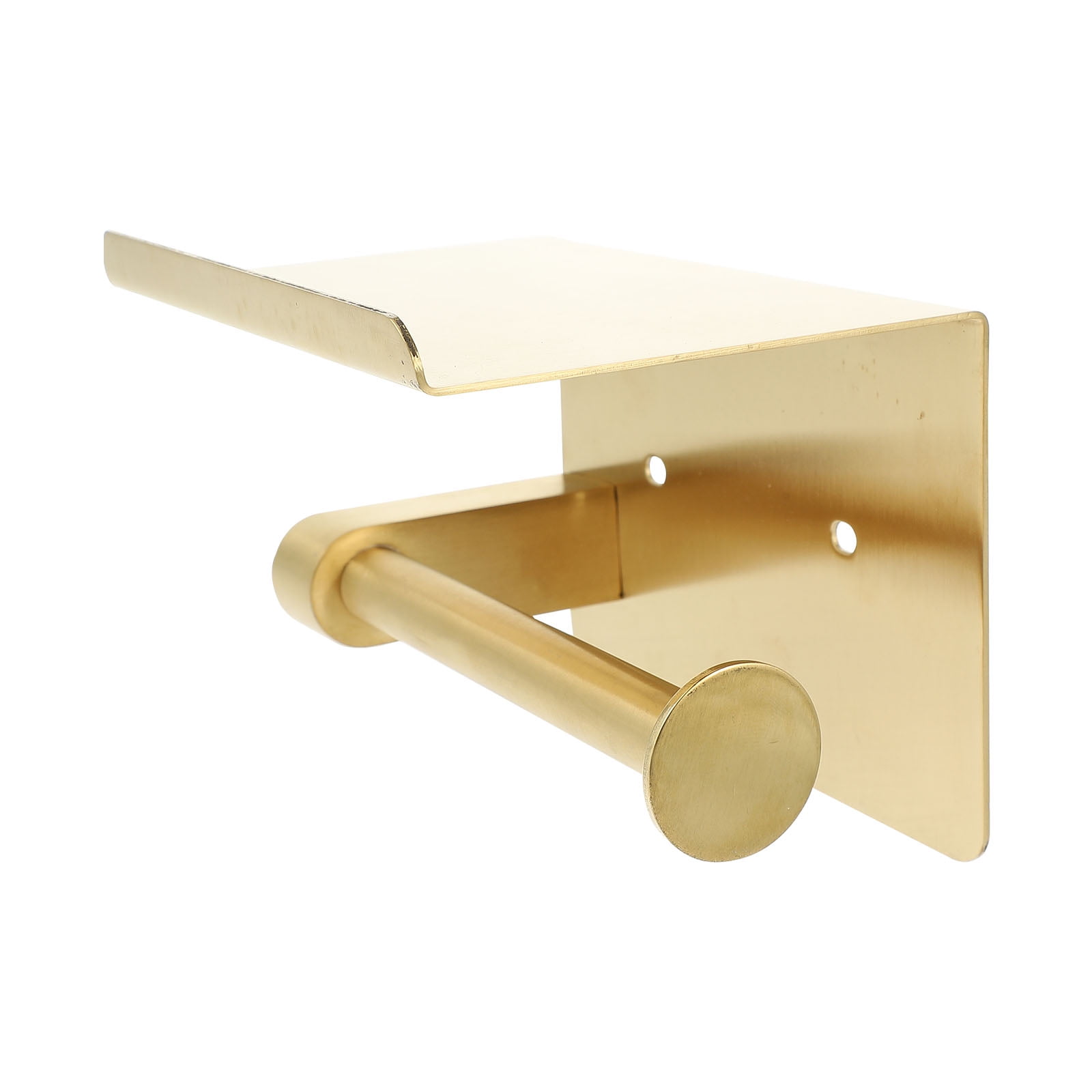 Paper Towel Holder Gold Toilet Stand Rack Organizer Stainless Steel for ...
