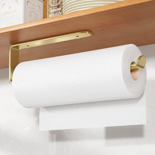 Towel Paper Holders Wall Mount Kitchen and Bathroom Self Adhesive Rack