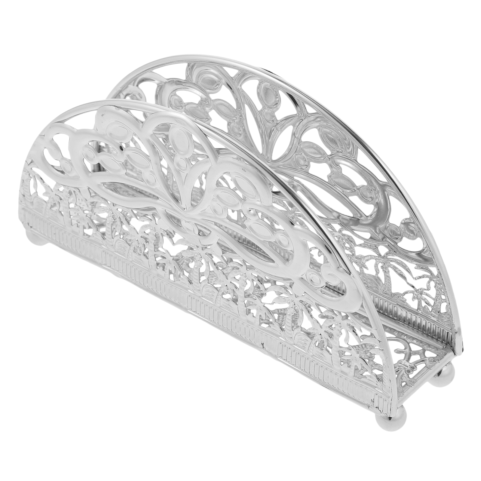 Paper Towel Holder Tissue Storage Rack Upright Napkin Gold Decor