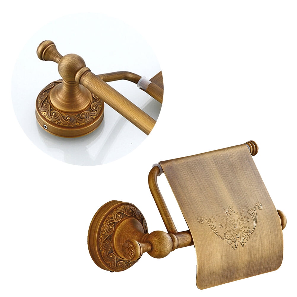 Paper Towel Holder Toilet Paper Rack Tissue Holder Paper Storage Rack Paper Towel Mount Toilet ...