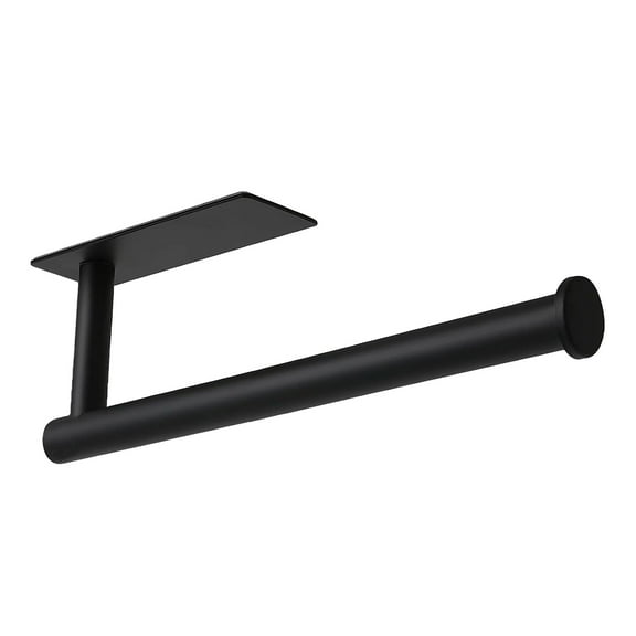 Paper Towel Holder Wall Mount, Adhesive and No Drilling Under Cabinet Paper Towel Holder for Kitchen, Paper Towel Roll Holder Stick to Wall