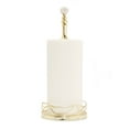 thumbnail image 1 of Paper Towel Holder With Gold Mesh Design, 1 of 4