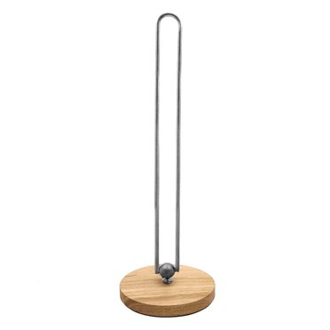 Aazon.co - Paper Towel Holder Stand With Sturdy Base Fits Standard
