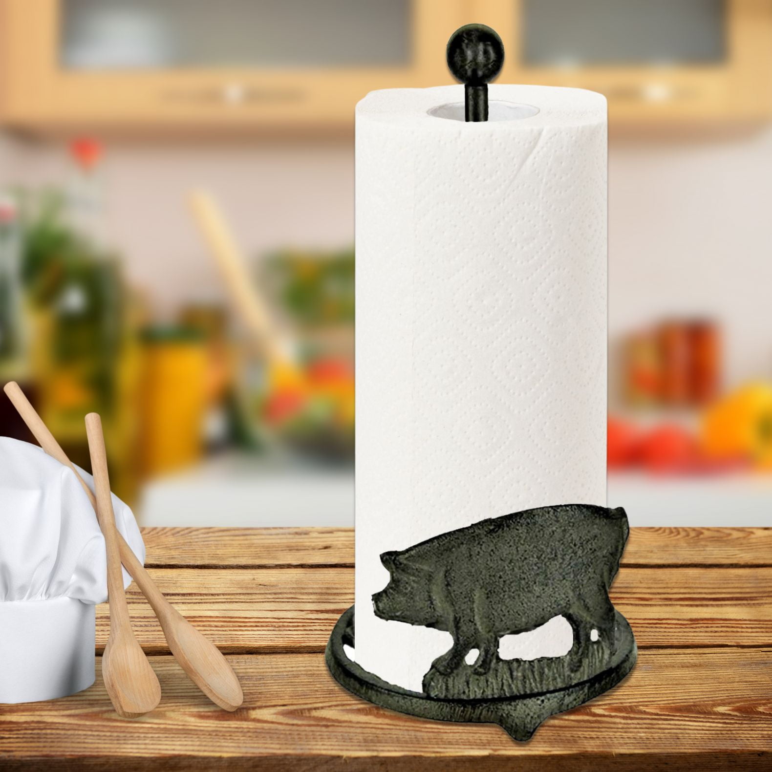Pig Paper Towel Holder