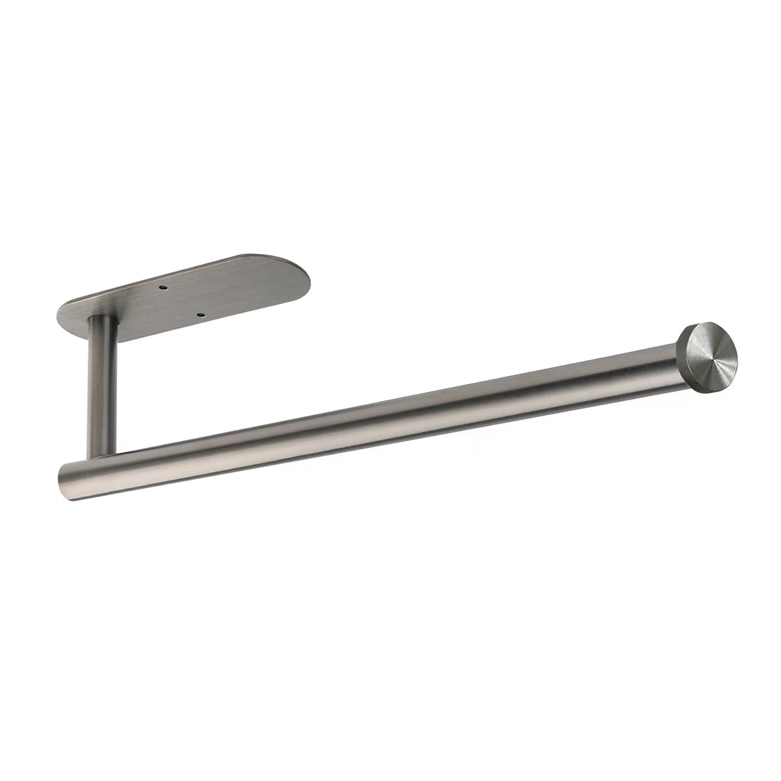 Paper Towel Holders for Kitchen,Paper Towels Bulk- Self-Adhesive Under Cabinet,Both Available in Adhesive and Screws,Stainless Steel