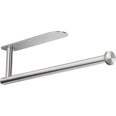 Paper Towel Holders for Kitchen,Paper Towels Bulk- Self-Adhesive Under Cabinet,Both Available in Adhesive and Screws,Stainless Steel