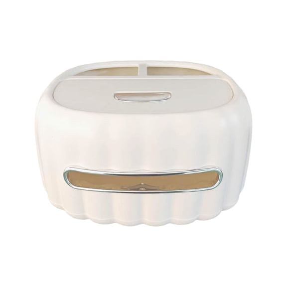 Paper Towel Storage Package Paper Towel Holder Desktop Storage With Stationery Pen Remote Control Paper Towel Household Dining Home Textile Storage Happy Day!