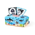 thumbnail image 1 of Paper Towel Toys Finger Exercise Soft Safe Montessori Durable Creative Simulated Baby Plush Storage Box, 1 of 17