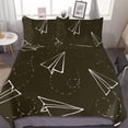 thumbnail image 1 of Paper Toy Origami Craft Sailing Ship Plane Thousand Paper Crane Duvet Cover Paper Art Bedroom Decora, 1 of 5