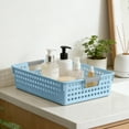 thumbnail image 1 of Paper Trays for Classroom with Grip Handles,Book Baskets for Library, Drawers, Office, Home,Desk,Turn in Trays Classroom Plastic Storage Baskets, 1 of 6