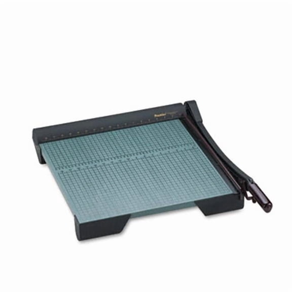 Paper Trimmer - Green - 21 1/8 x 19 1/8 inches - Heavy-Duty Wood Base