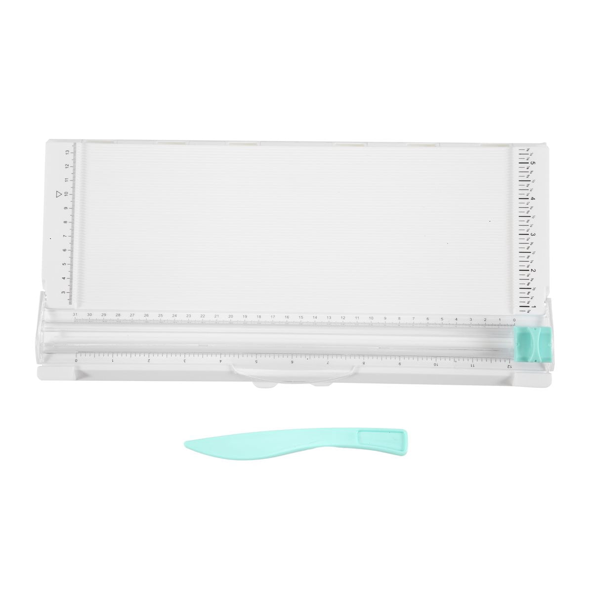 Paper Cutter Board Ruler Paper Trimmer Scoring Board: 12X12 Inch Craft Cutter - Folding & Scorer ...