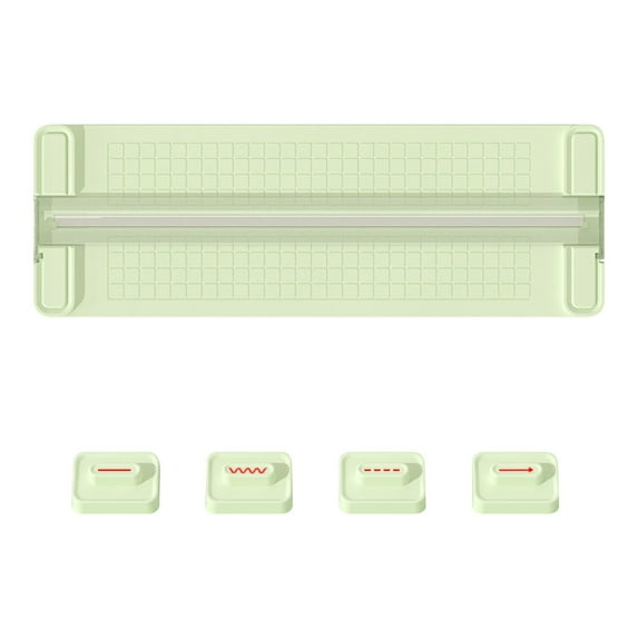 Paper Trimmer and Score Board for Paper Crafts, Scrapbooking Trimmer Tool, Card Making, Small Business Essentials, (Beige) 14.37 x 4.84 inches