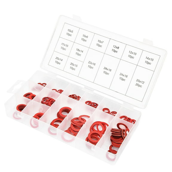 Paper Washer Assorted, 150pcs Insulation Assorted Set Good Sealing Assortment, for Home