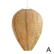 Paper Wasp Nest Decoy Hanging Wasp Nest Stay Away from Wasps Hornets Yellow Jackets