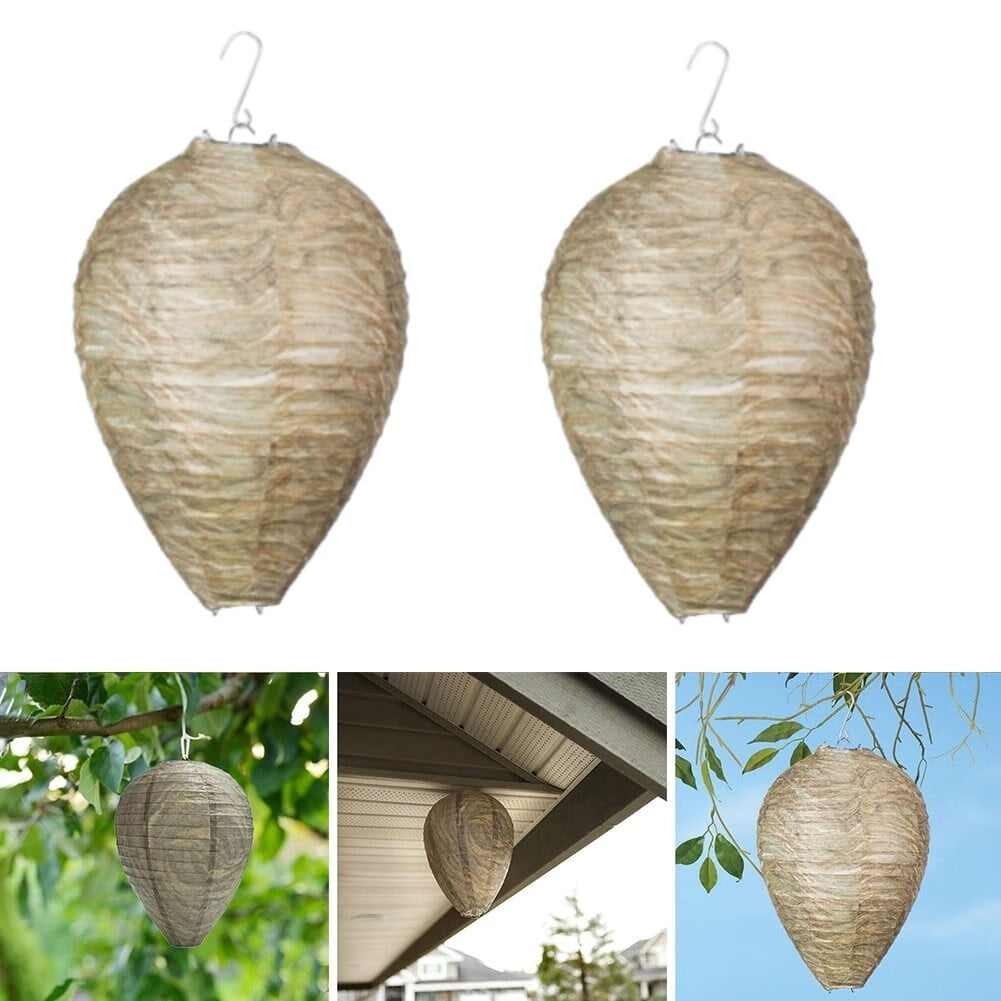 Paper Wasp Nest Decoys,Hanging Fake Wasp Nest Decoy,Paper Lanterns