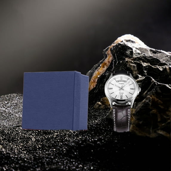 Paper Watch Gift Box, Single Watch Storage Case With Removable Pillow, Portable Black Wristwatch Storage Display Box, Premium Luxury Travel Pocket Watch Case For Men Women