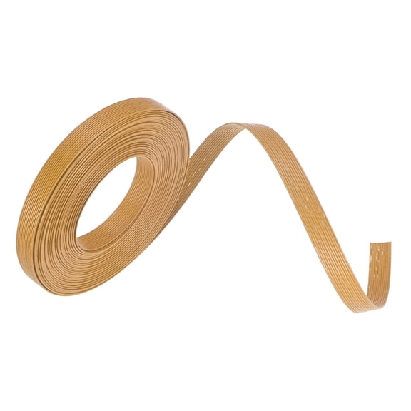 Paper Weaving Cane, 10.9 Yards x 0.47 Inch/10m x 12mm Paper Rattan Weaving Cane for DIY Crafts Making [Khaki]